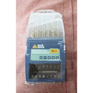 Blue Ridge Tools 31pc High Performance Drill and Drive Bit Set